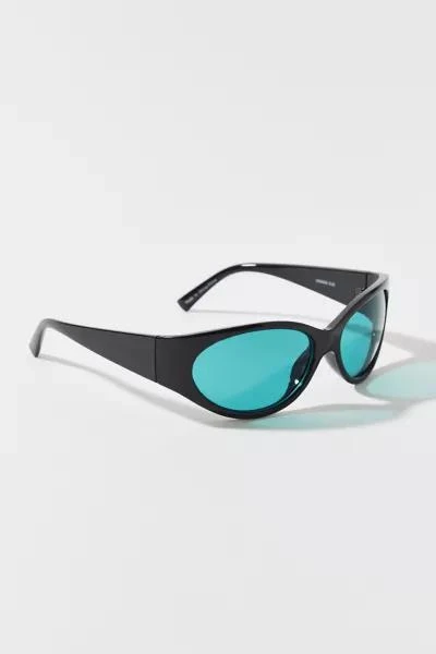 Urban Outfitters Kayla Plastic Round Shield Sunglasses 1