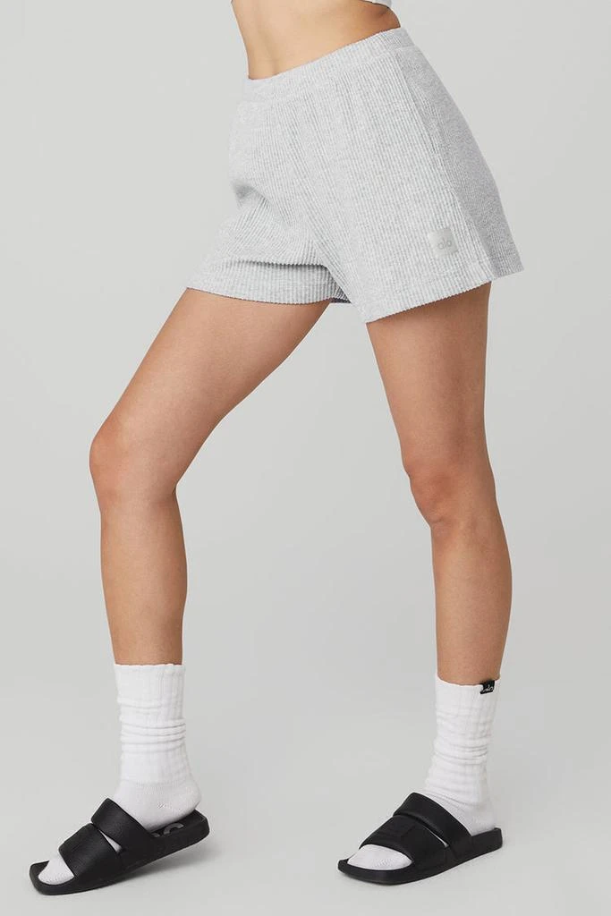 Alo Muse Short - Athletic Heather Grey 3