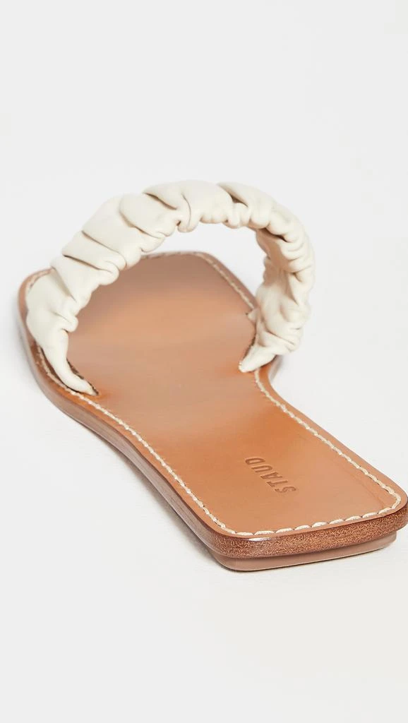 Staud Nina Ruched Sandals 3