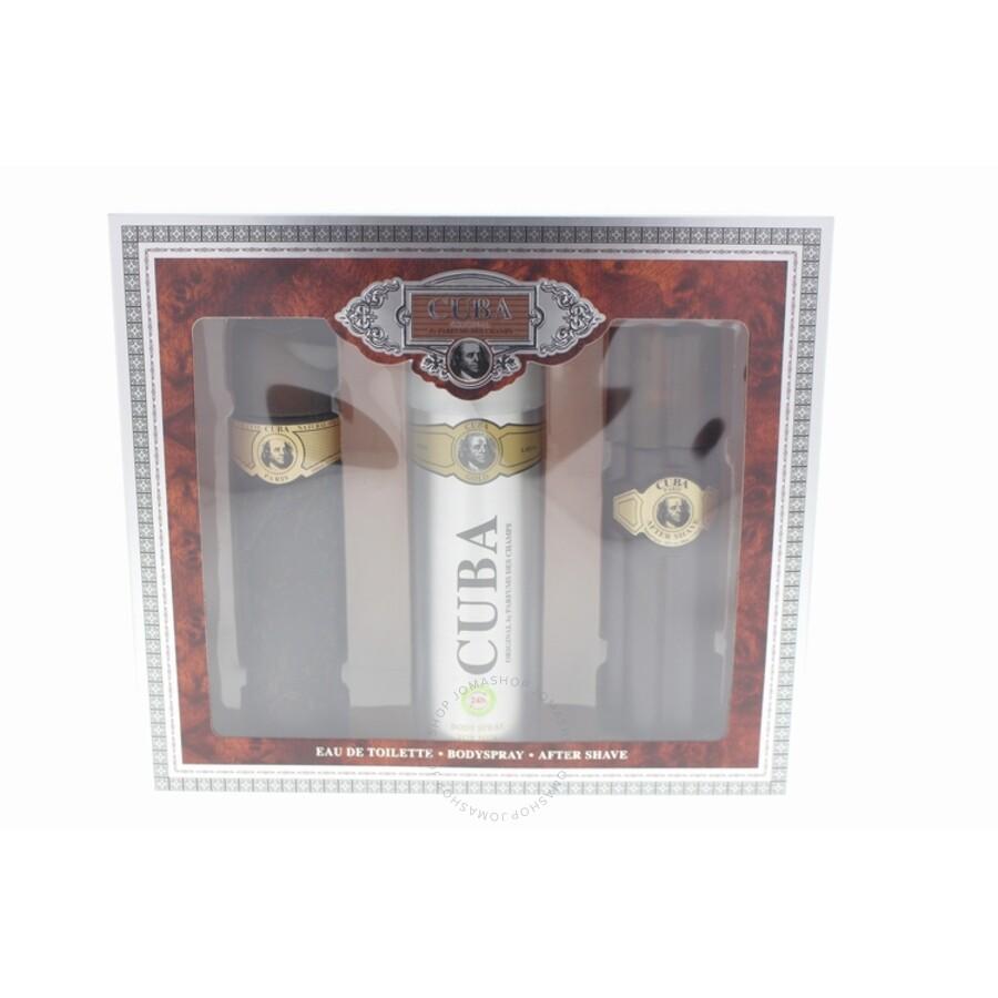 Cuba Men's Gold Gift Set Bath & Body 5425017732105