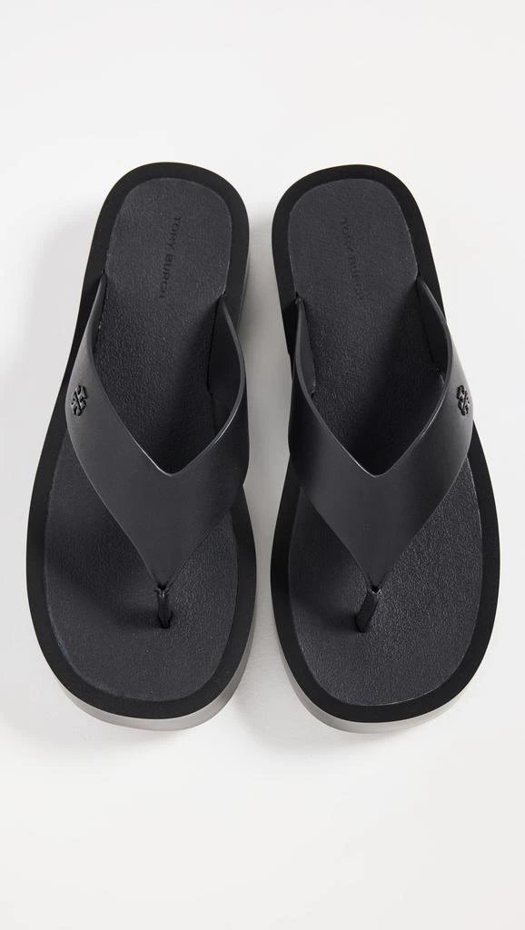 Tory Burch Leather Platform Flip Flops 4
