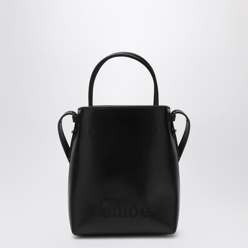 Chloé Micro Chloé Sense black tote bag