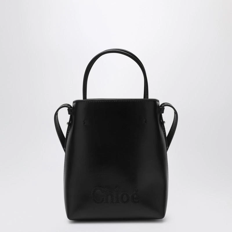 Chloé Micro Chloé Sense black tote bag 1