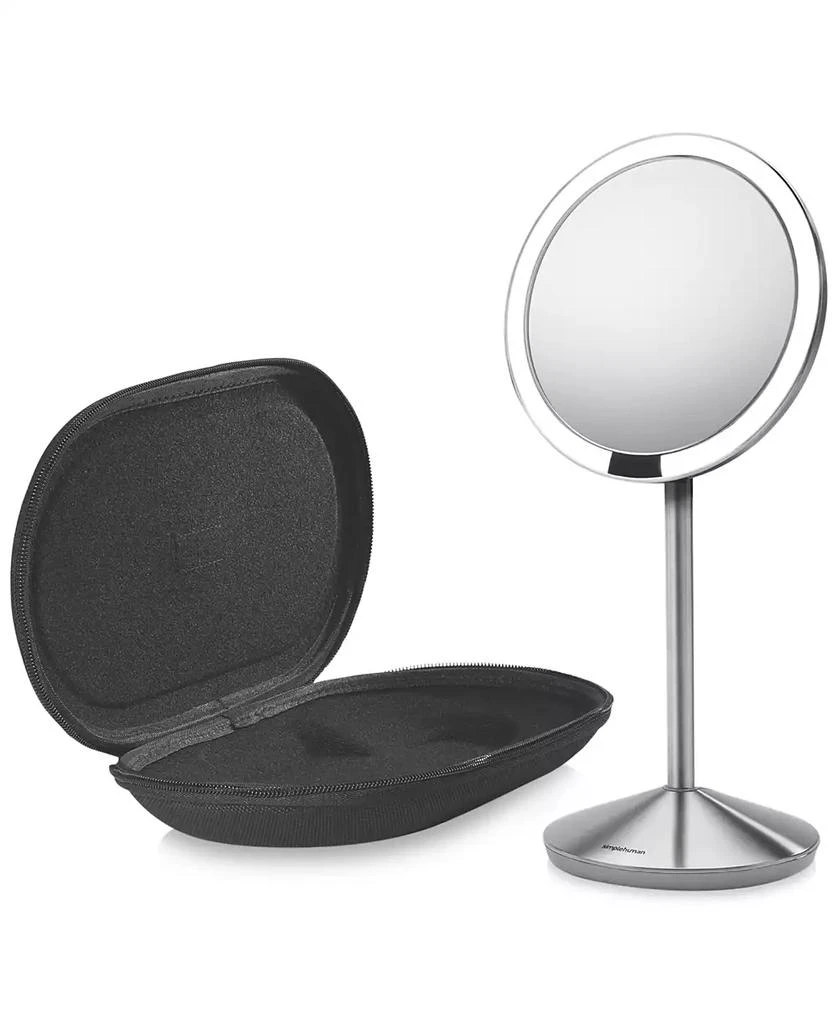 simplehuman 5" Sensor Travel Makeup Mirror, 10x Magnification and Adjustable Brightness 2