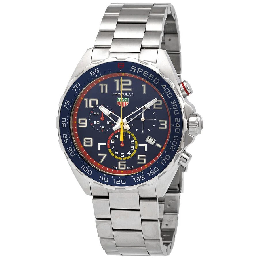 TAG Heuer Tag Heuer Formula 1 X Red Bull Racing Special Edition Chronograph Quartz Blue Dial Men's Watch CAZ101AL.BA0842 1
