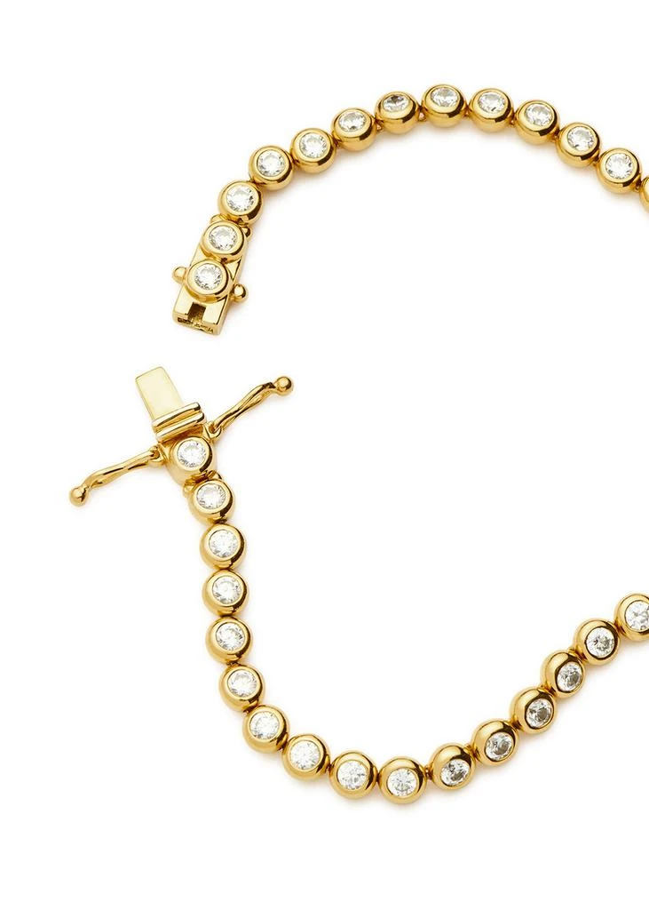 Missoma Round Tennis 18kt gold vermeil bracelet 3