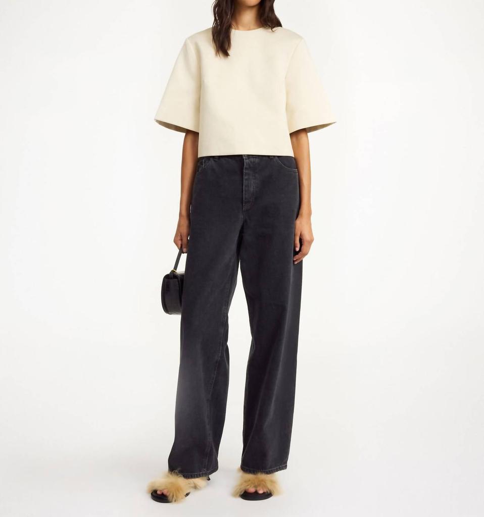 BY MALENE BIRGER By Malene Birger - Vinola Organic Cotton Wide Leg Jeans