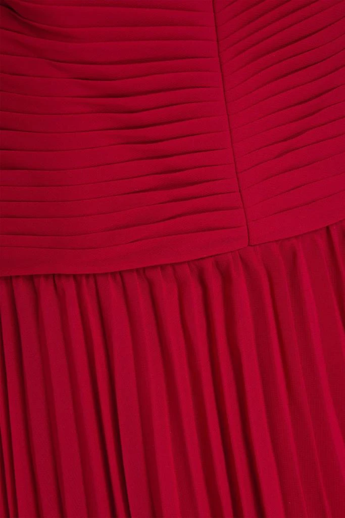 Zac Posen Pleated chiffon gown 4