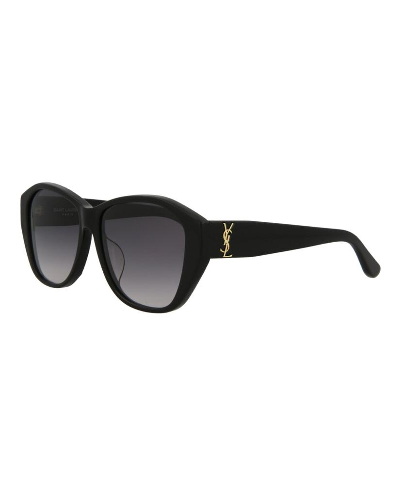 Yves Saint Laurent Round-Frame Acetate Sunglasses