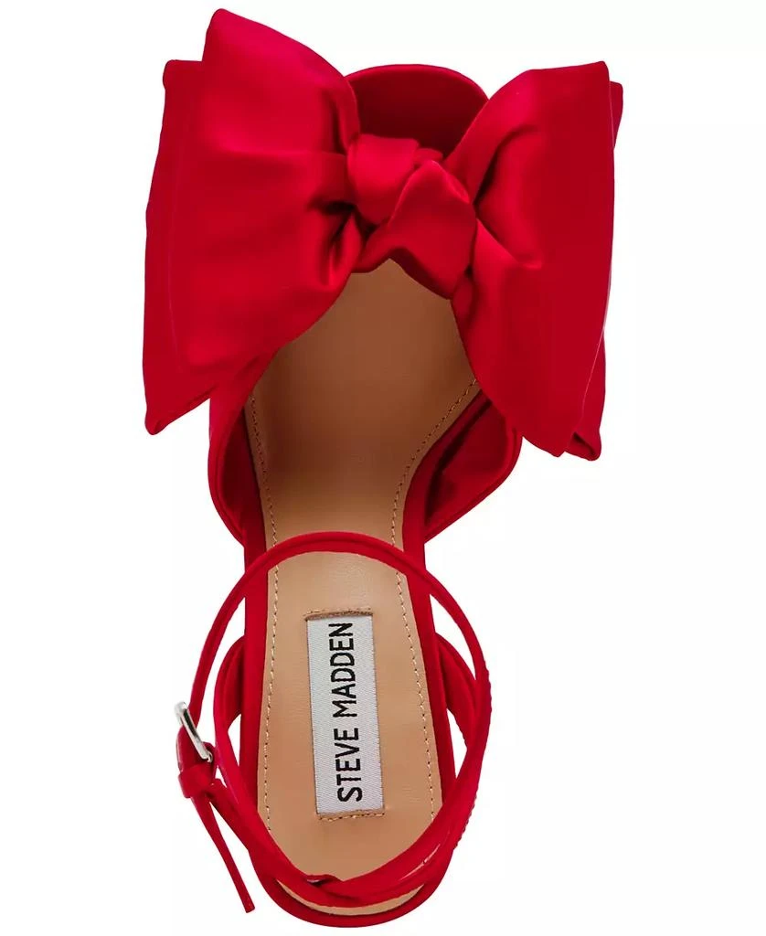 Steve Madden Women's Livley Platform Bow Two-Piece Sandals 4