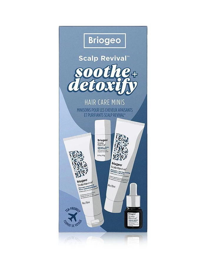 Briogeo Scalp Revival Soothe + Detoxify Hair Care Mini Gift Set 2