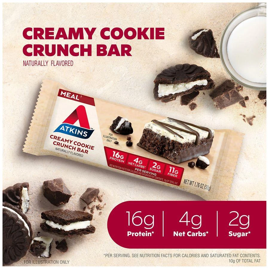 Atkins Meal Bar Creamy Cookie Crunch 5