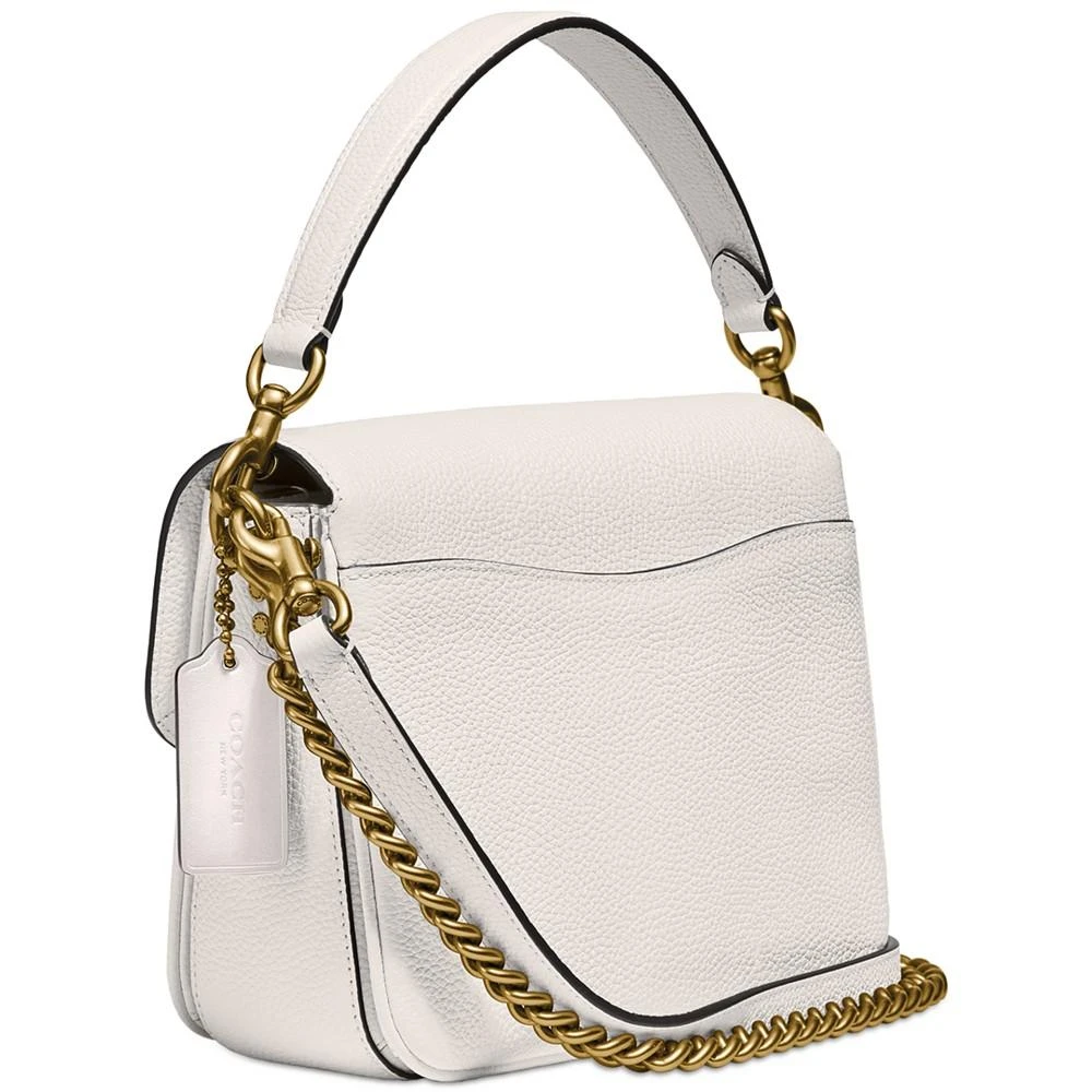 COACH Polished Pebbled Leather Cassie Crossbody 19 7