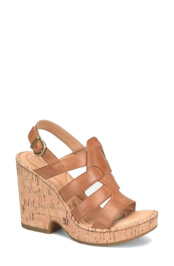 Born Bernese Cage Wedge Sandal 1