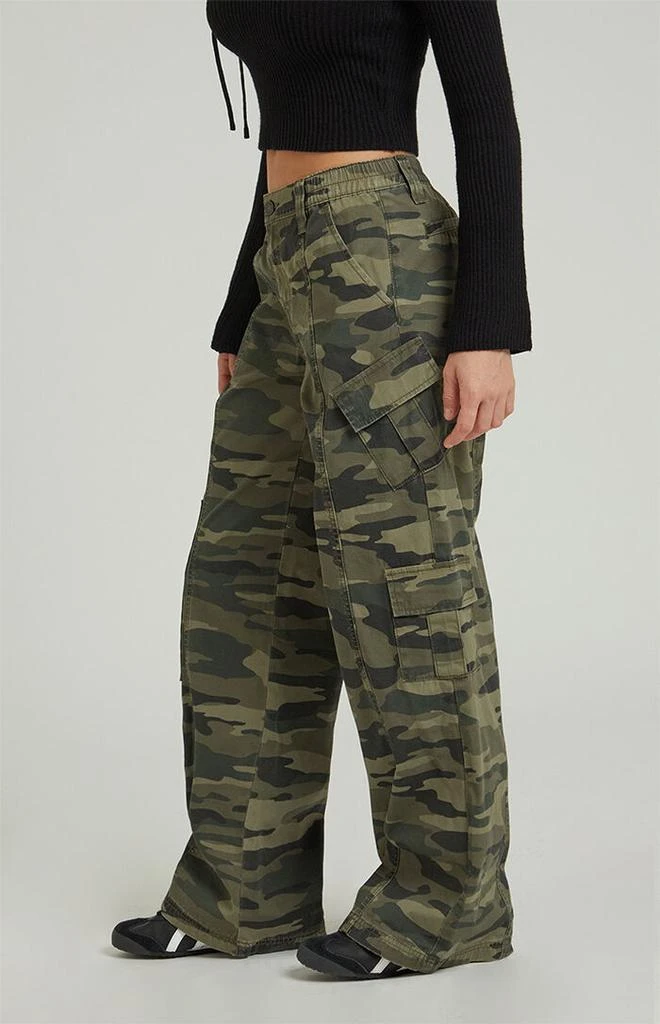 PacSun Camouflage Lightweight Low Rise Baggy Pants 3