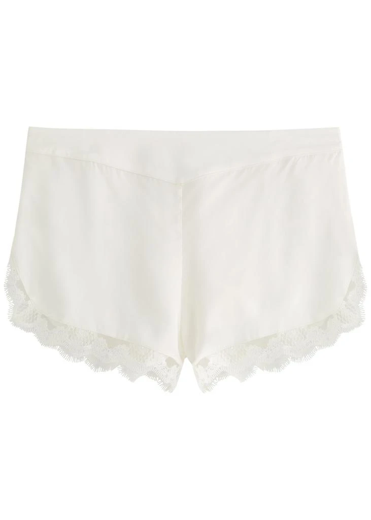 Simone Pérèle Love Me lace-trim silk-satin pyjama shorts 1