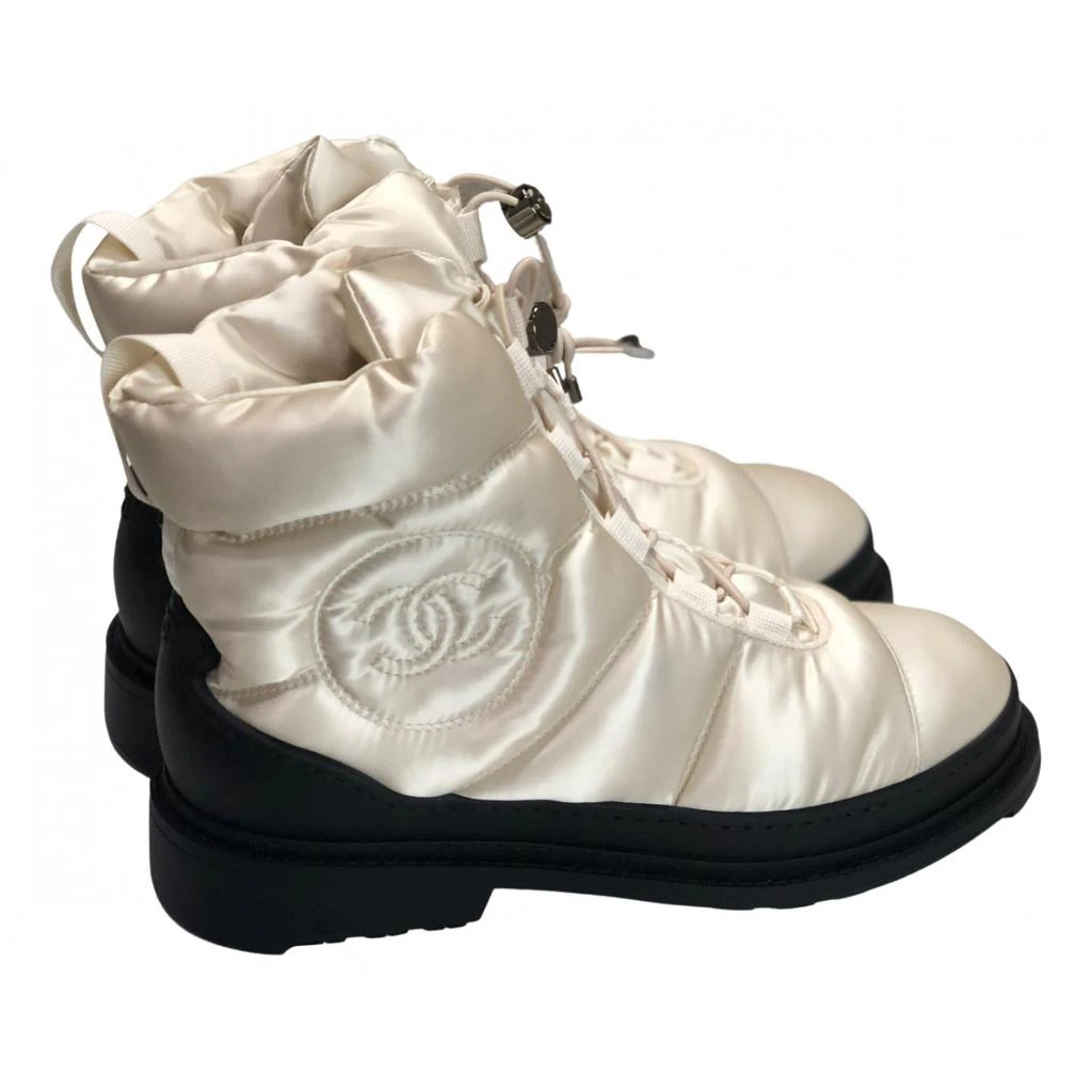 Chanel Chanel Cloth snow boots 1