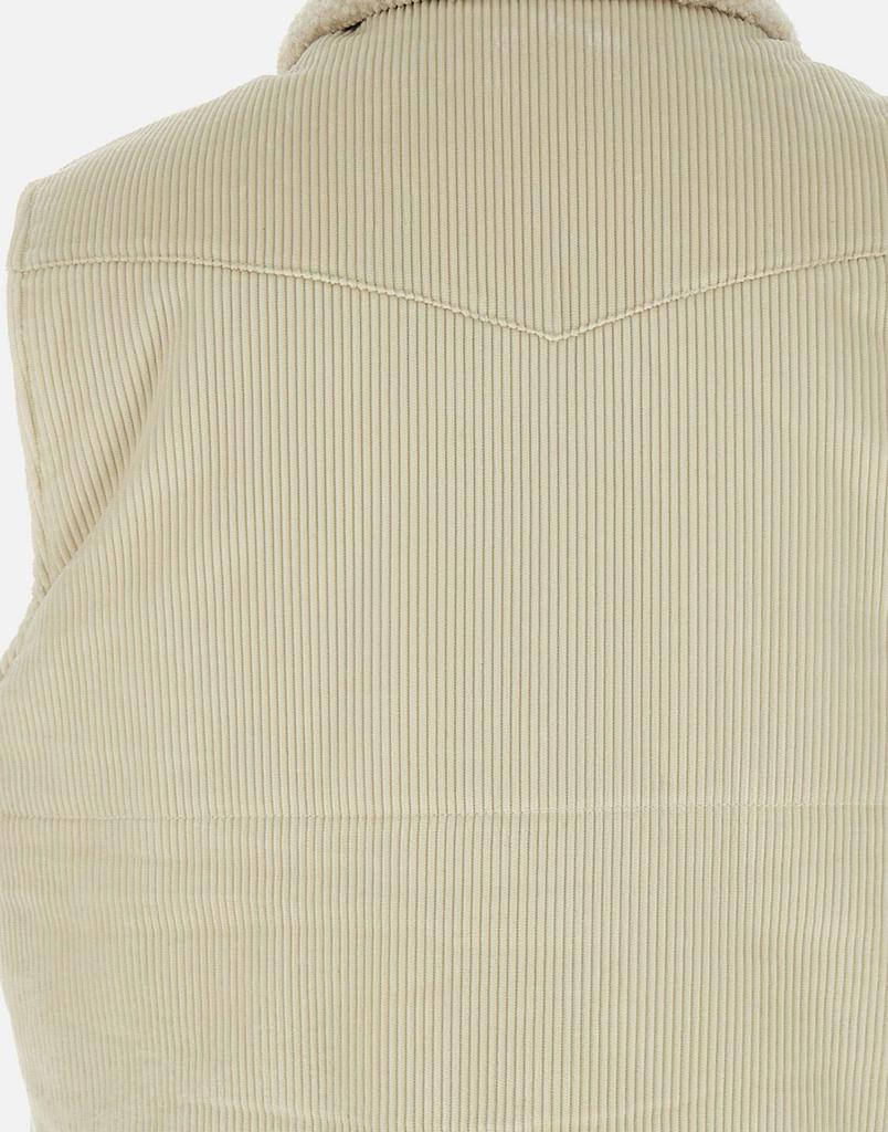 GRAN SASSO Corduroy  trim gilet