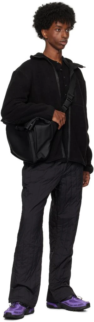 RAINS Black Banja Liner Regular Sweatpants 4