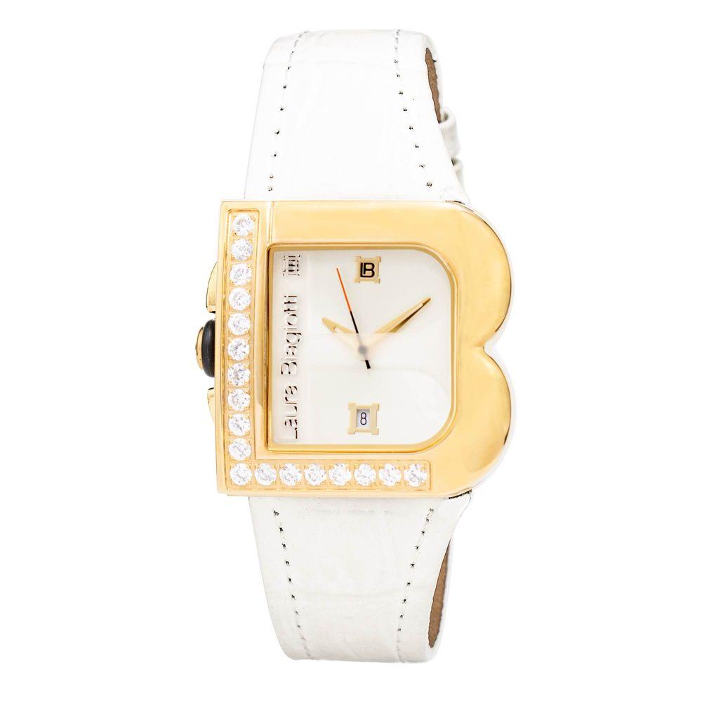 Laura Biagiotti Leather Dress Women's Watch