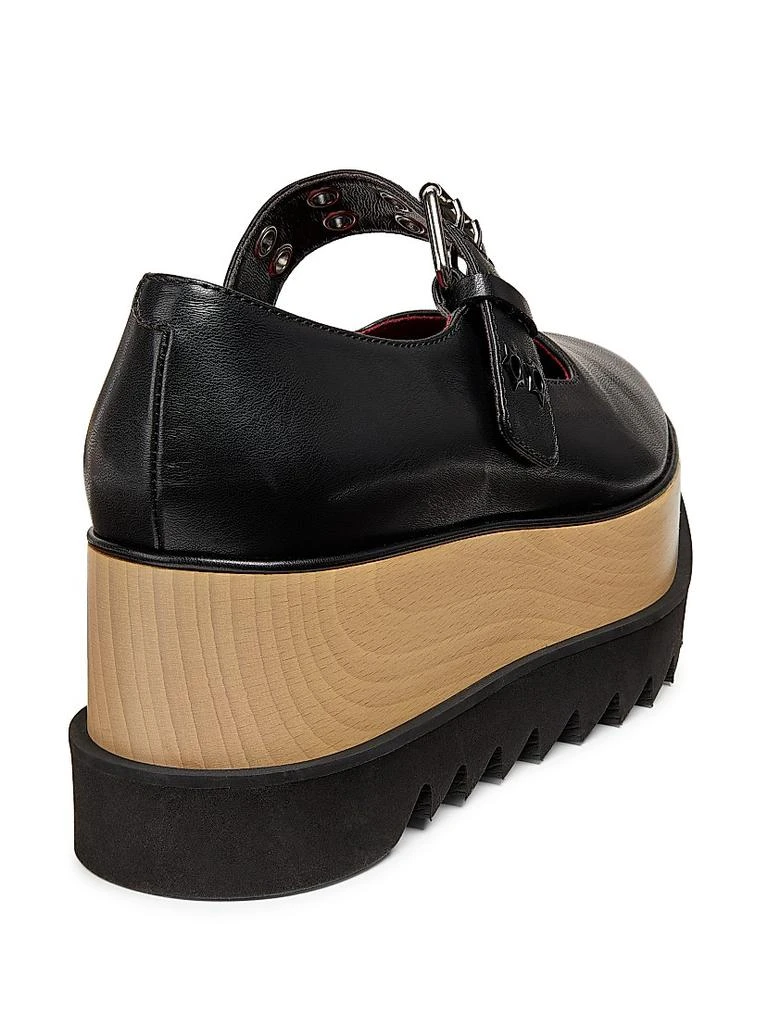 Stella McCartney Elyse 70MM Mary Jane Platform Wedges 3