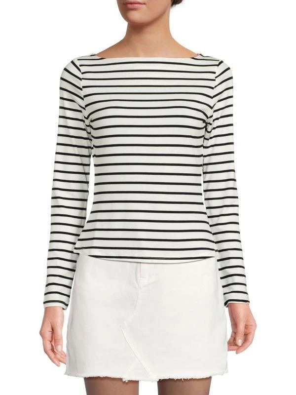 Lea & Viola Boatneck Top 1