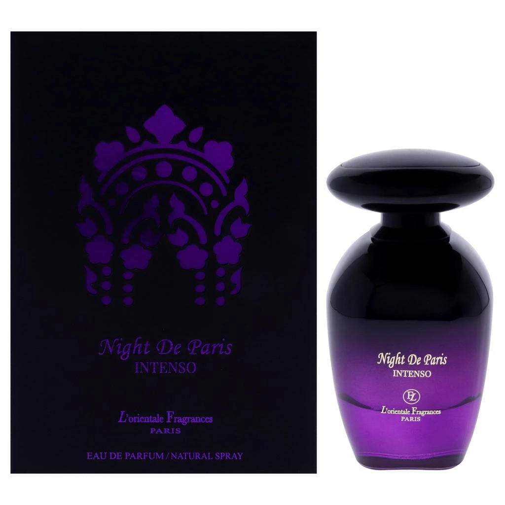 LOrientale Fragrances Night De Paris Intenso by  for Unisex - 3.3 oz EDP Spray 1