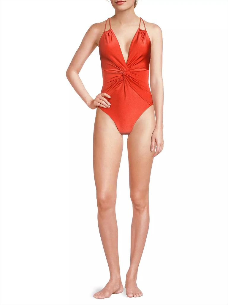 PatBO Jersey Sands One-Piece Swimsuit 2