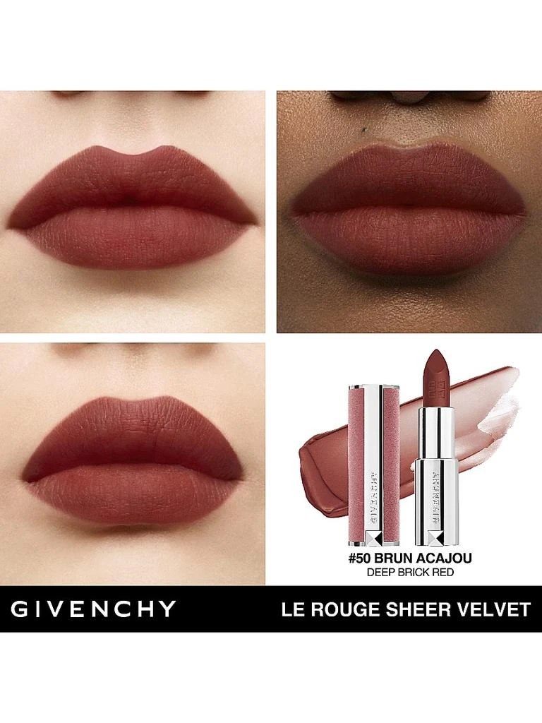 Givenchy Le Rouge Sheer Velvet Lipstick 3