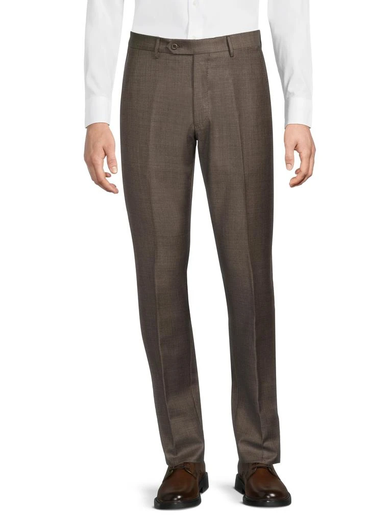 Zanella Noah Wool Modern-Fit Dress Pants 1