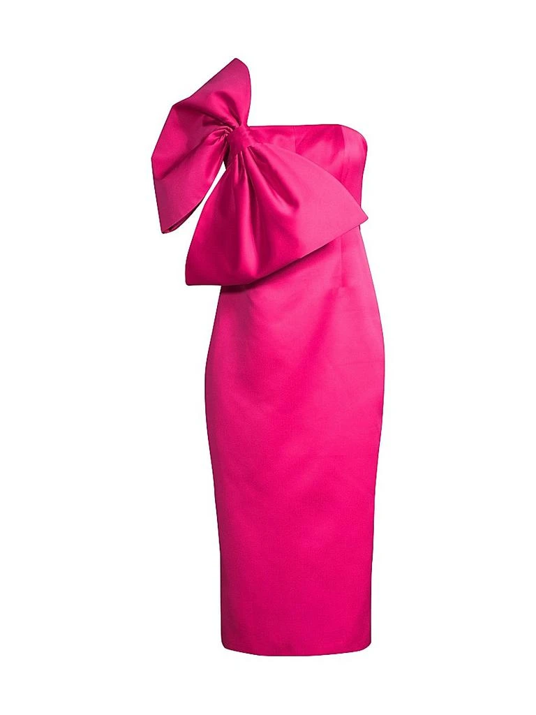Toccin Strapless Bow Midi-Dress 1