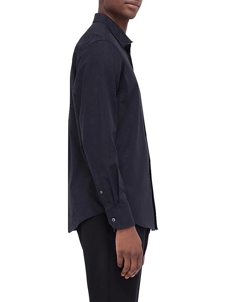 BUGATCHI Julian Woven Cotton-Blend Shirt 4