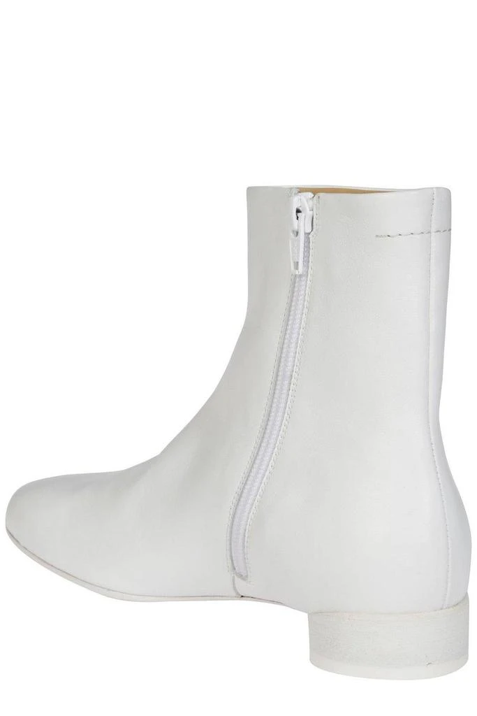 MM6 Anatomic Square Toe Ankle Boots 3