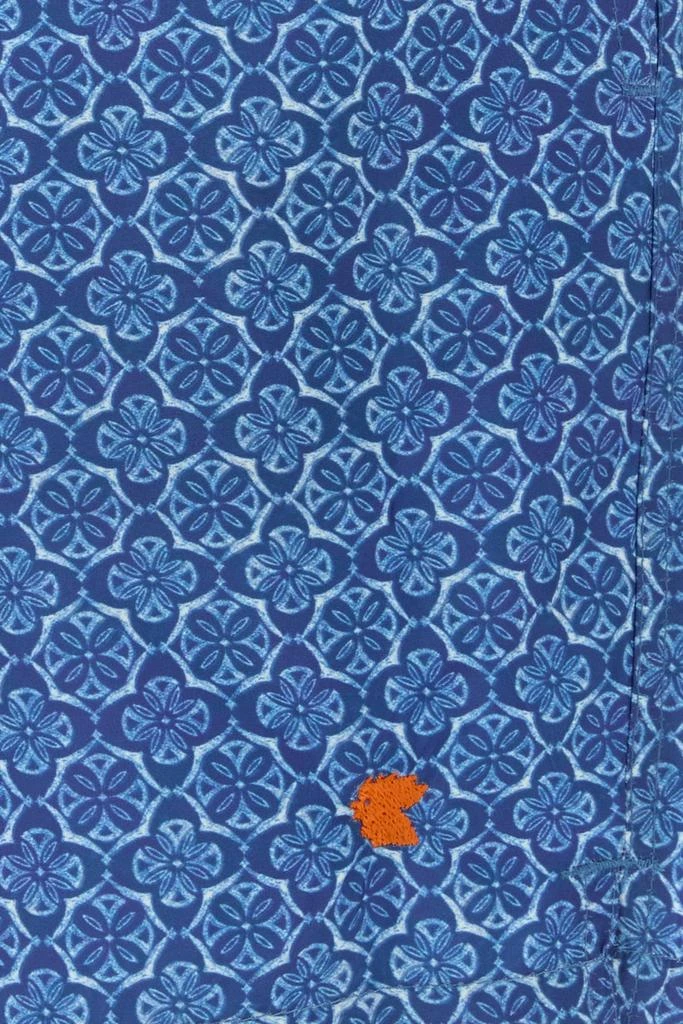 GALLO Printed polyester swimming shorts 3