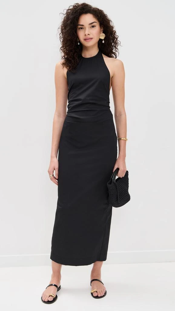 Enza Costa Poplin Halter Dress 4