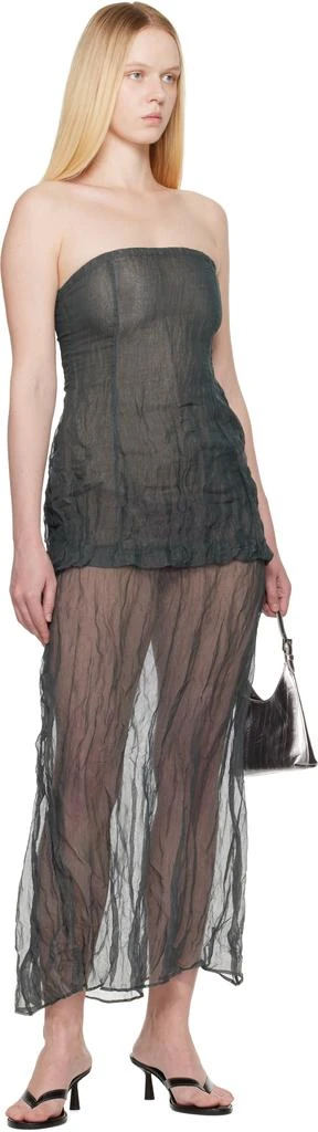 Paloma Wool Gray Mansino Maxi Dress 4