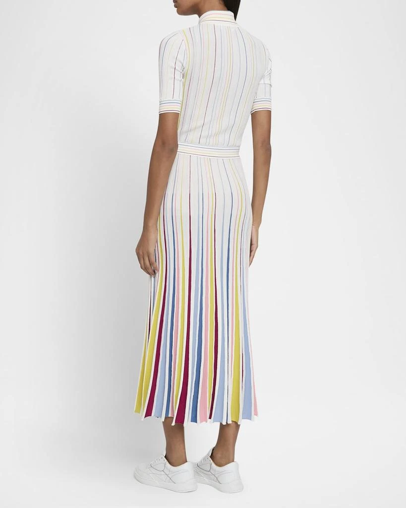 Calypso Pinstripe Pleated Merino Wool Dress  On Sale Now with Up to 70%  Off | Discover Exclusive Deals & Savings at BeyondStyle  Authentic  Gabriela Hearst women|women's clothing|dresses|Women with Limited-Time  Discounts,