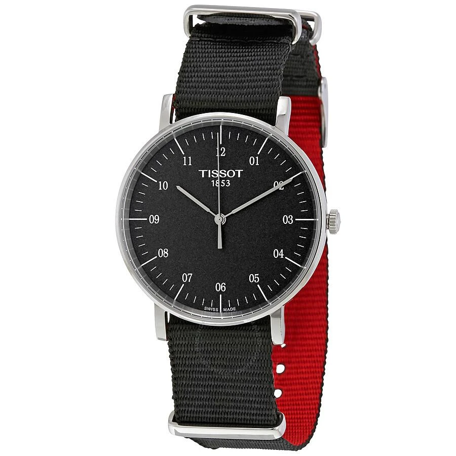Tissot T-Classic Everytime Black Dial Men's Watch T1094101707700 1