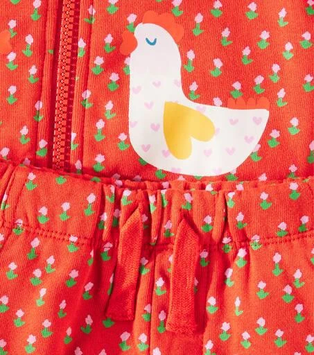 Stella McCartney Baby floral cotton tracksuit 3