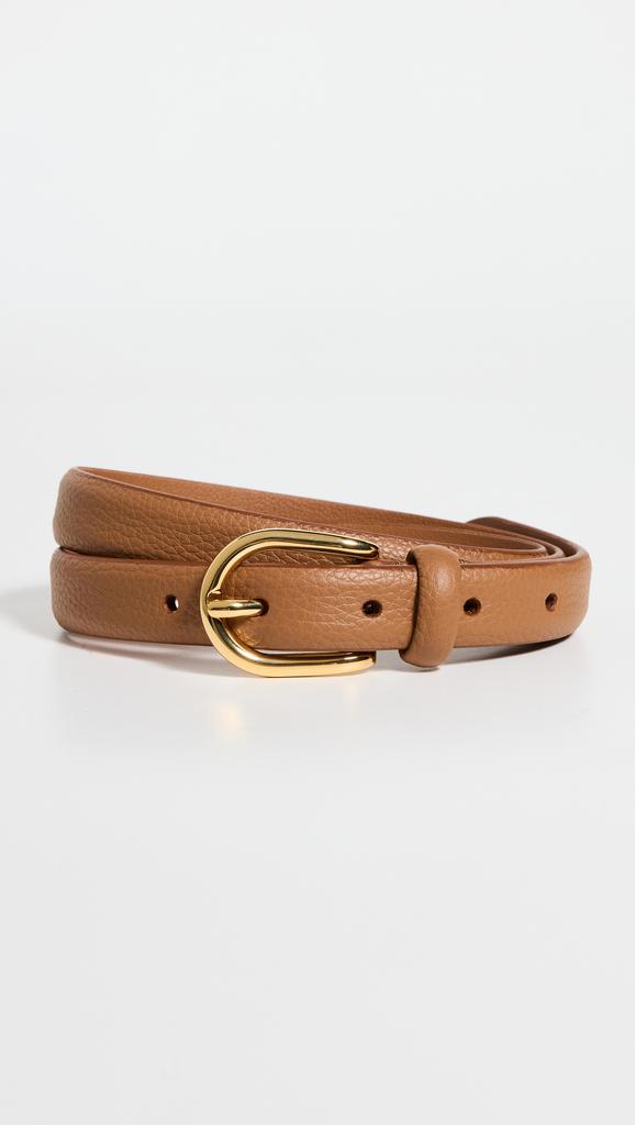 Andersons Skinny Soft Grained Leather Belt