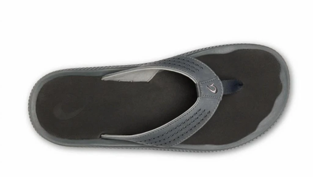 OluKai Men
s Ulele Sandal In Dark Shadow/black 3