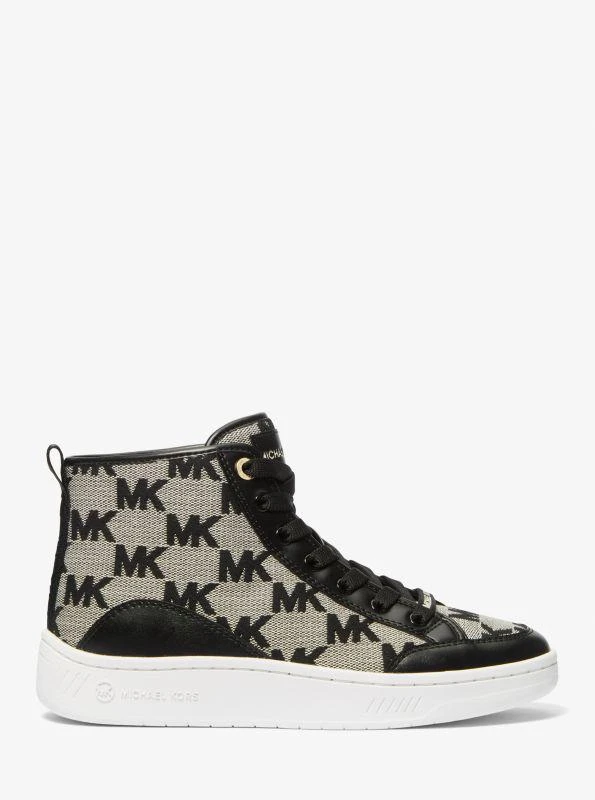 michael_kors Shea Logo Jacquard High-Top Sneaker 2