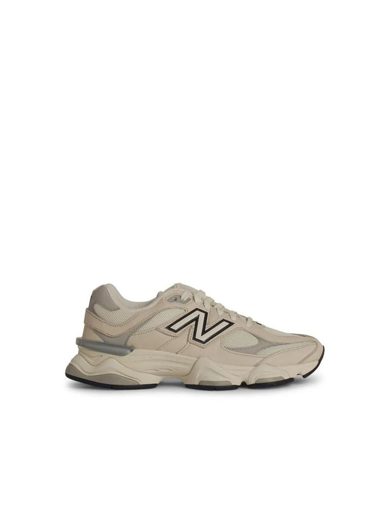 New Balance New Balance '9060Z' Ivory Leather Blend Sneakers 1