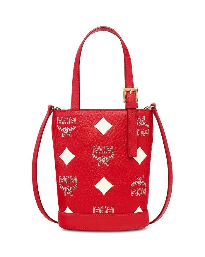 MCM Aren Bucket Tote in Maxi Visetos 1