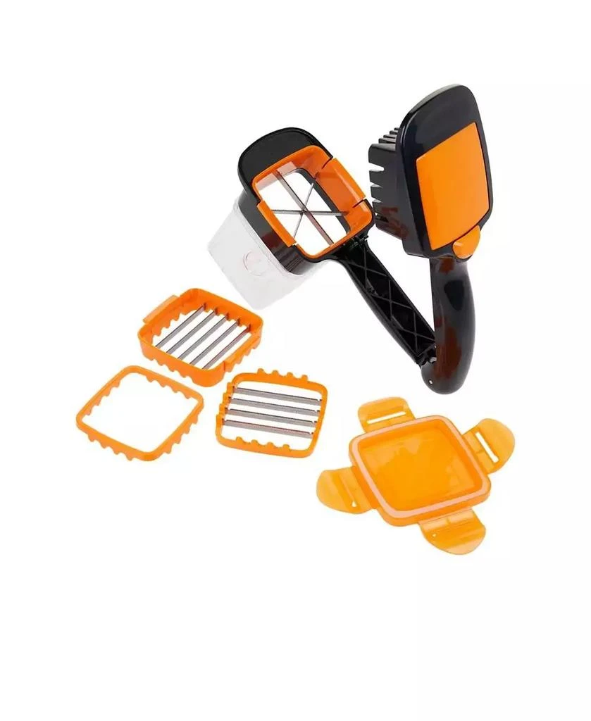 Nutri Chopper 5-in-1 Compact Portable Handheld Kitchen Slicer with Storage Container 1