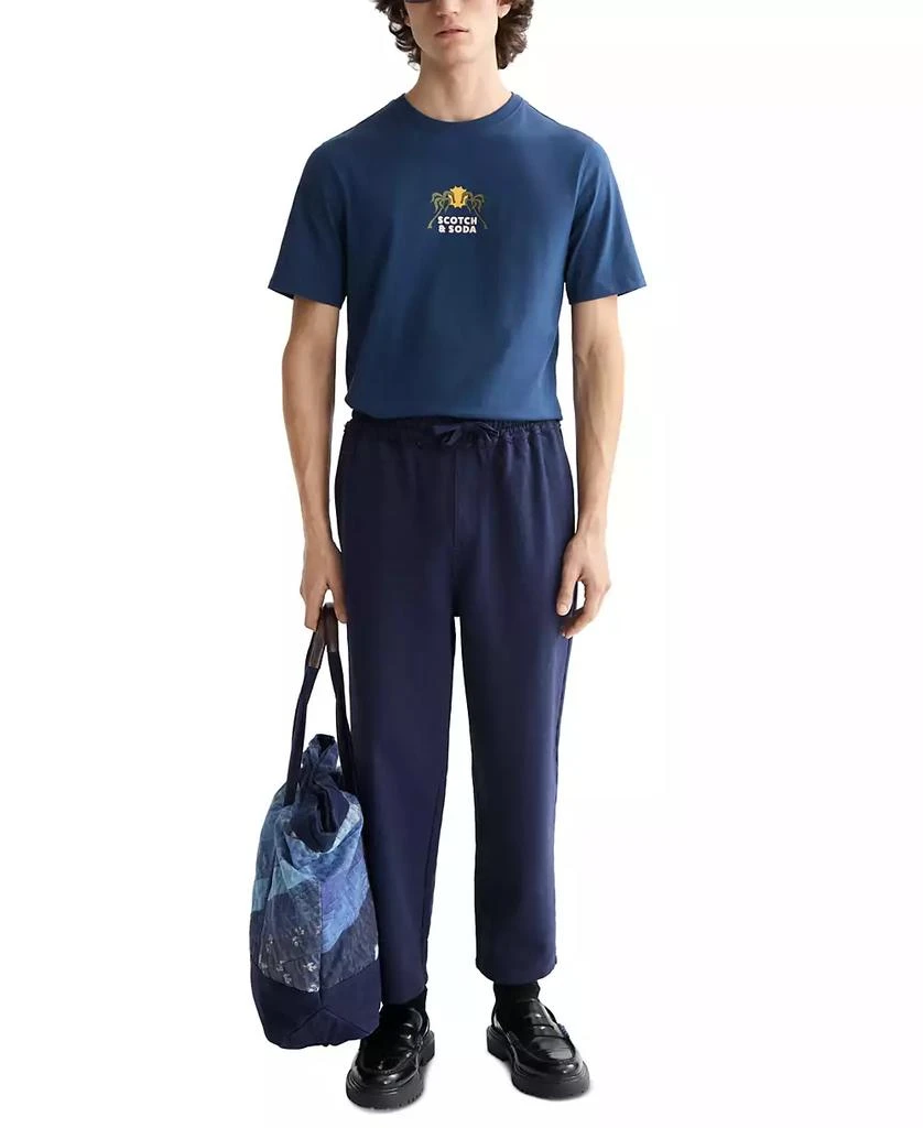 Scotch & Soda Men's Short Sleeve Double Graphic Crewneck T-Shirt 2