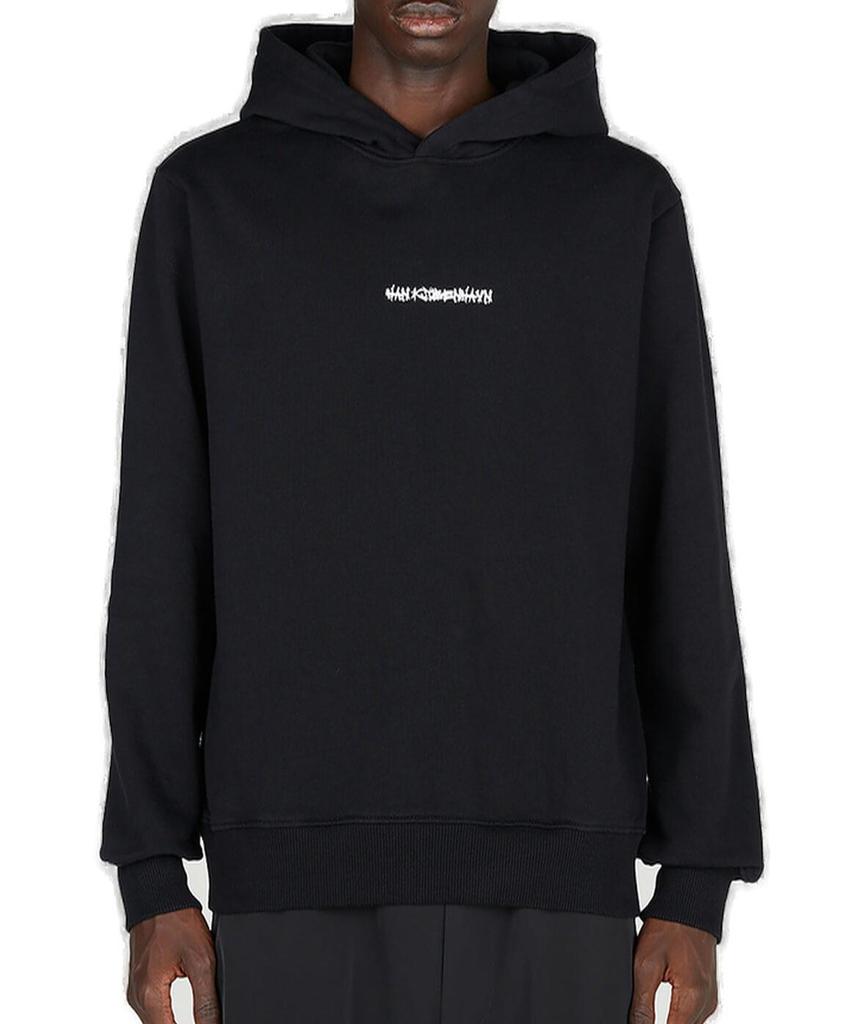 Han Kjobenhavn Han Kjobenhavn Goat Skull Print Long-Sleeved Hoodie