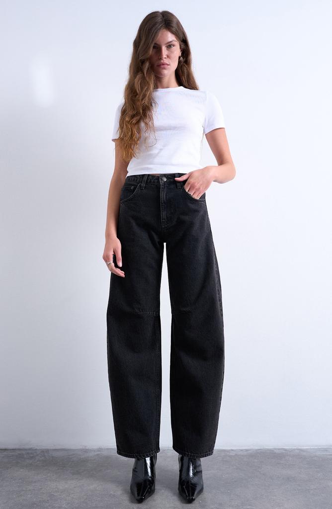 Topshop Barrel Leg Jeans