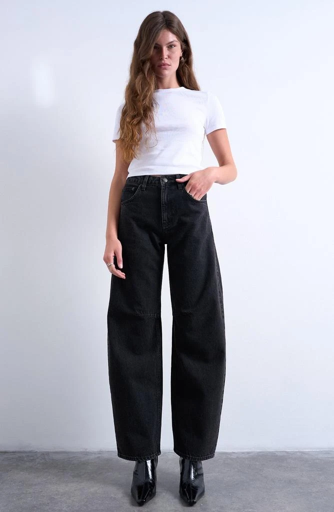 Topshop Barrel Leg Jeans 2