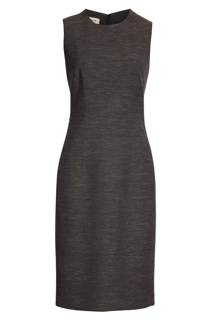 Lafayette 148 New York Harpson Sleeveless Wool Blend Sheath Dress 5